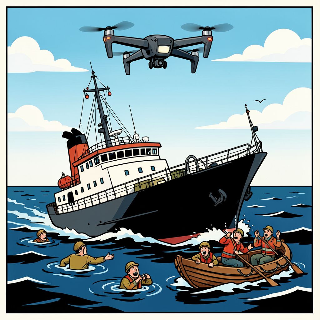 Drone-aanval op de Zwarte Zee eist slachtoffers nabij Bulgaarse kust