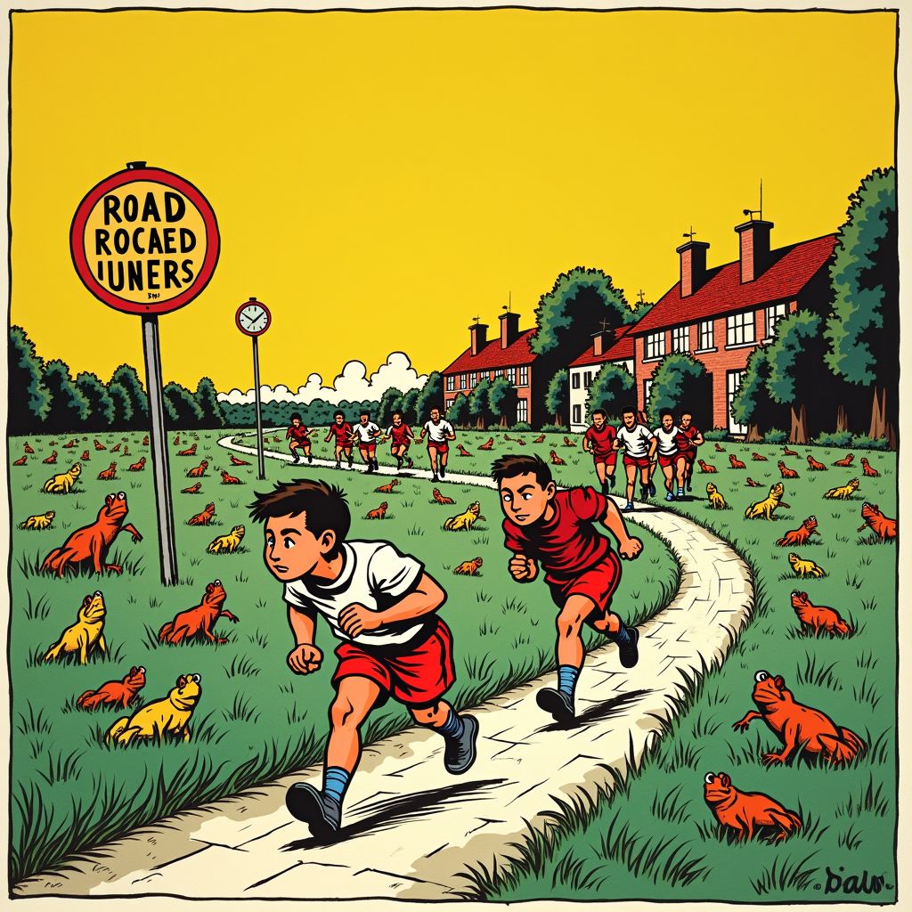 duizenden padden overrijd door hardlopers tijdens jaarlijkse trek in den haag