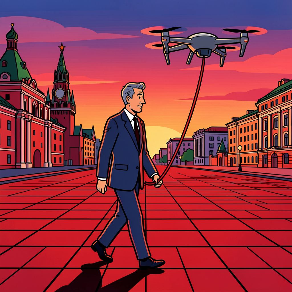 De Amerikaanse spionagechef John Ratcliffe brengt een geheim bliksembezoek aan Moskou.