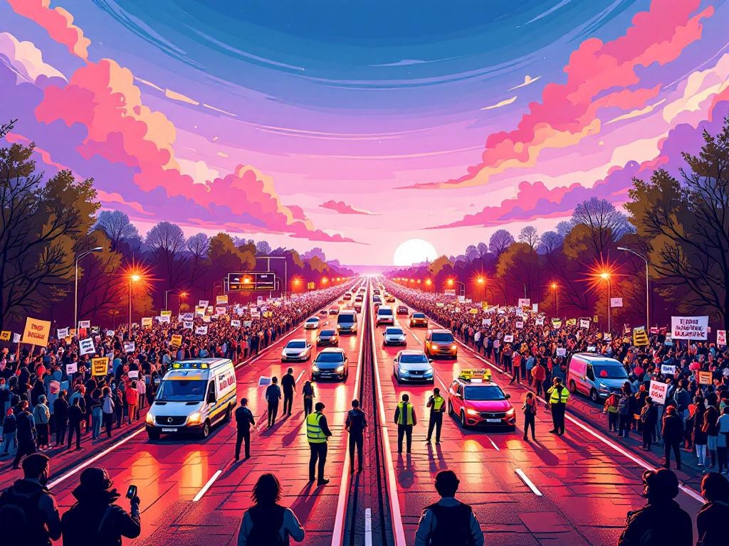 Extinction Rebellion blokkeert A12 precies één dag voor stemmen beginnen