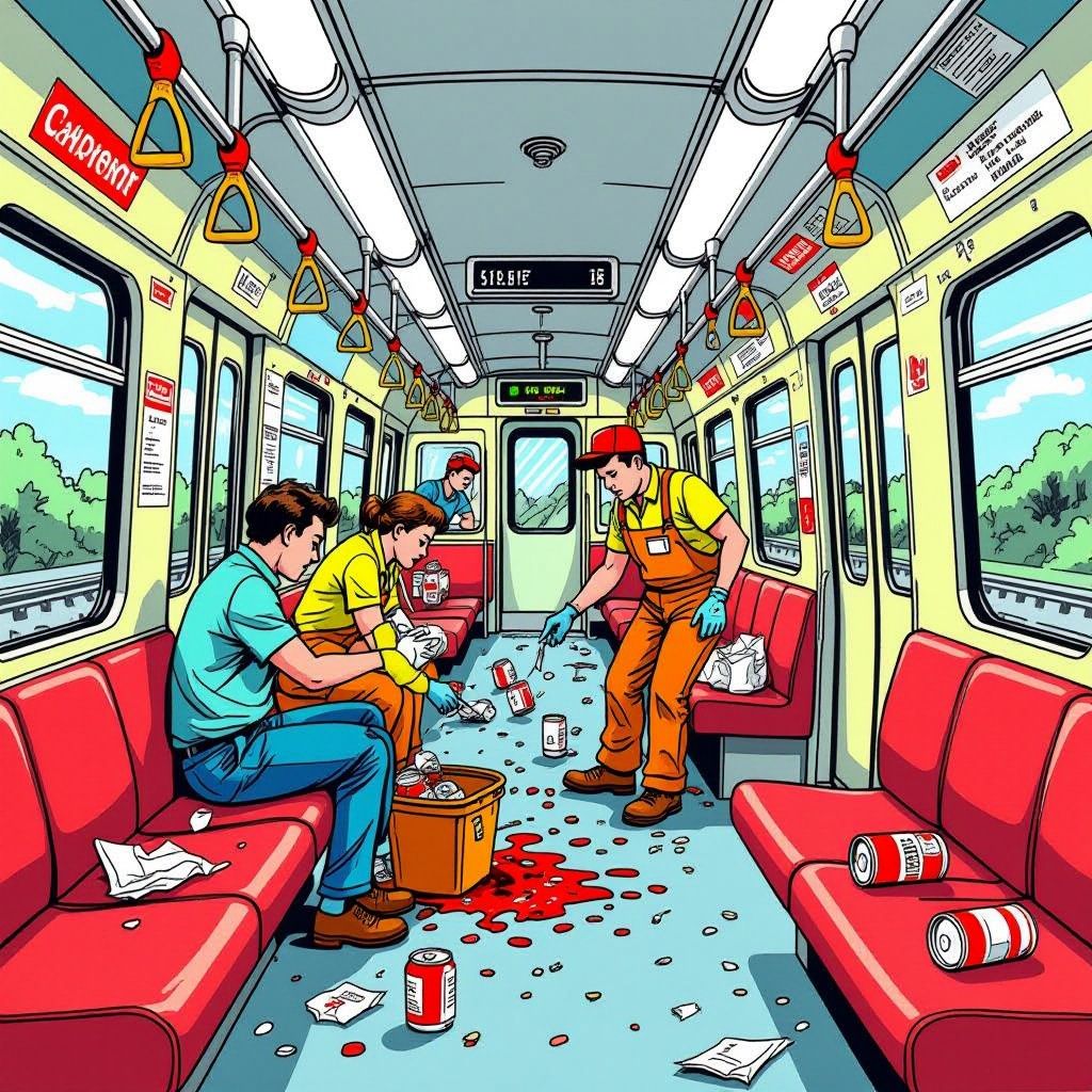 zeven treinen te vies om te rijden na koningsdag-chaos