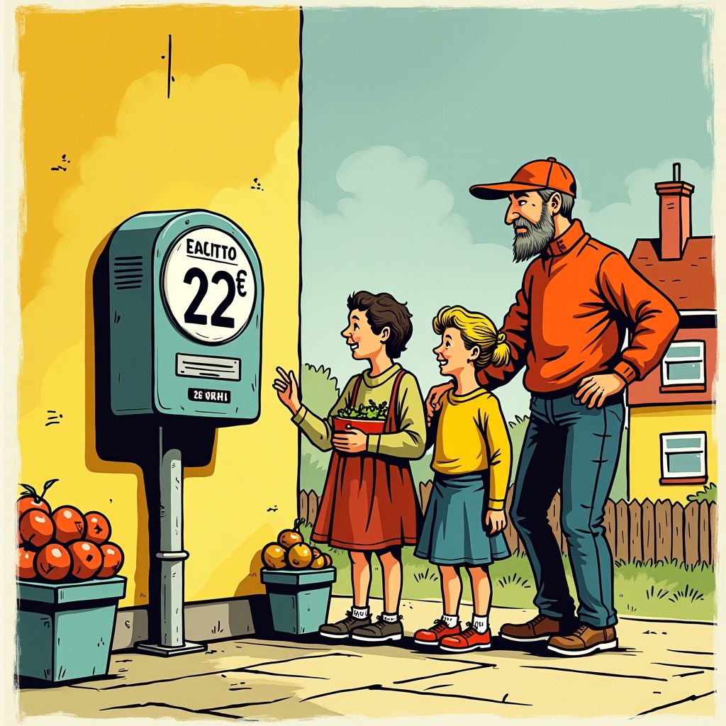 Nederlandse huishoudens betalen voor het eerst sinds 2022 weer slechts 22 cent per kilowattuur stroom