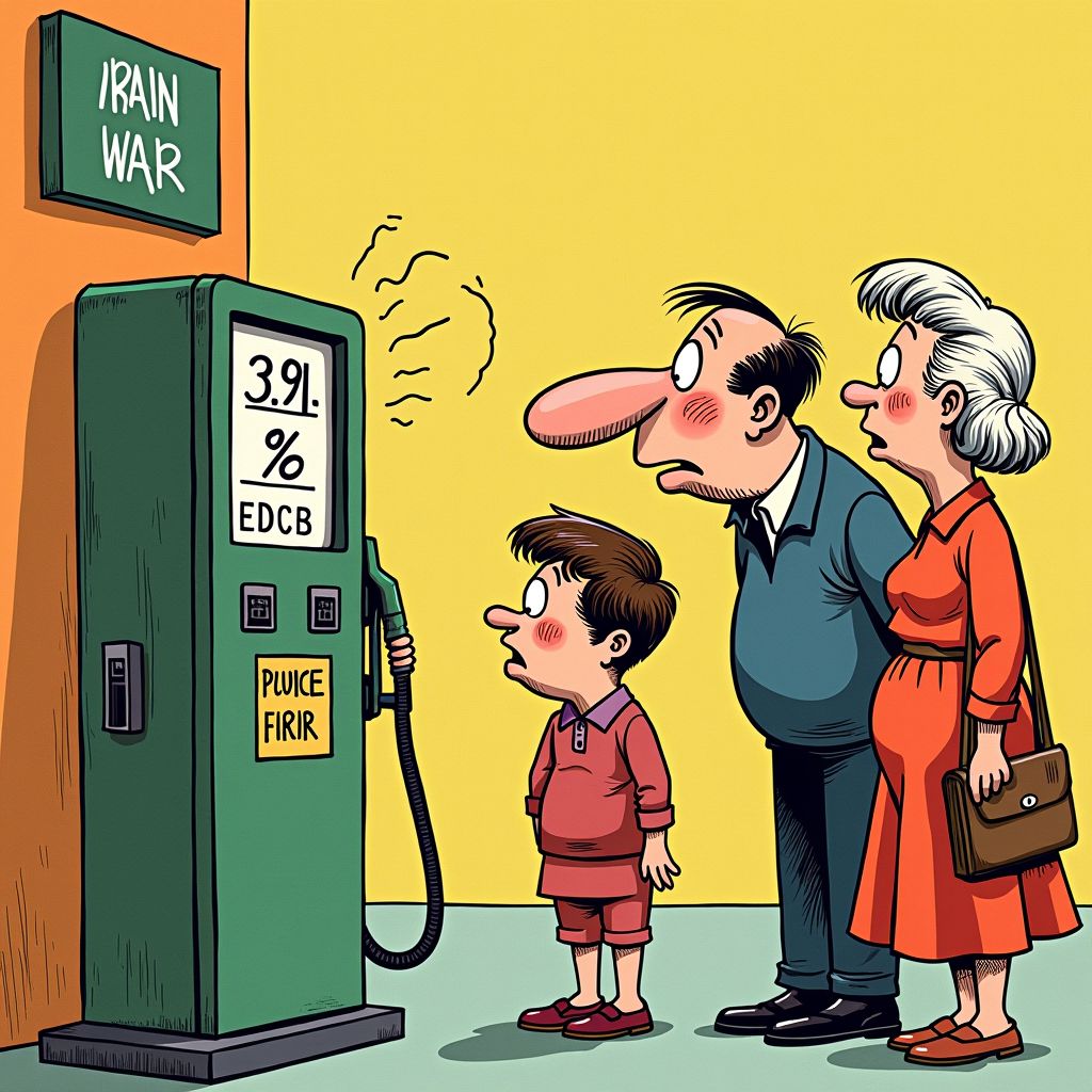 Energieprijzen stijgen 6,5 procent door Midden-Oostencrisis en duwen inflatie boven ECB-doelstelling