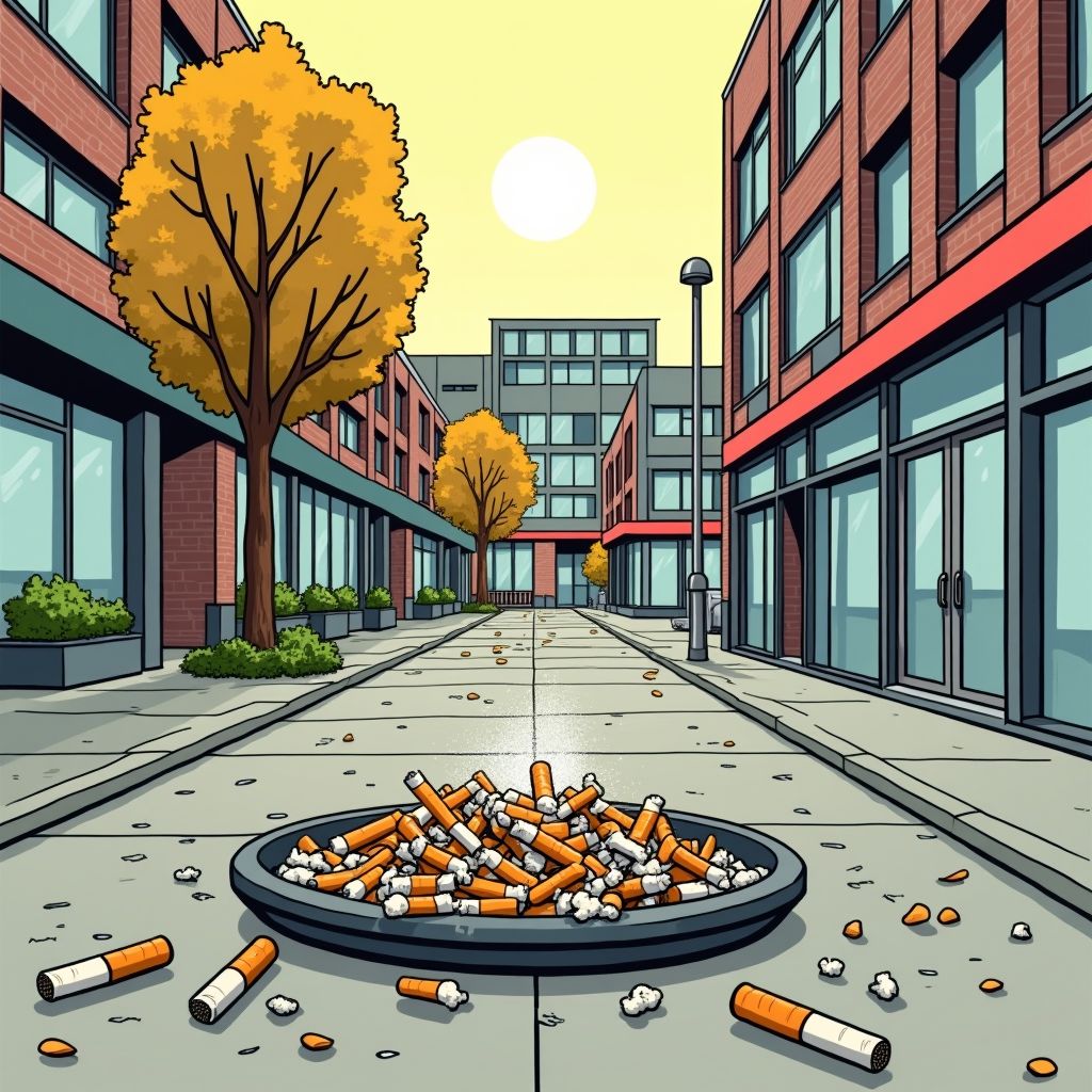 Rotterdam verandert in een grote asbak ondanks dagelijkse schoonmaakacties