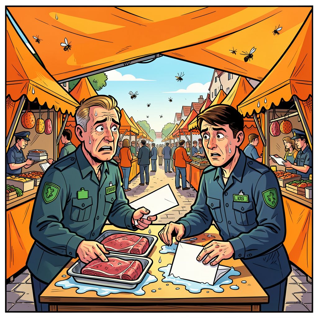 NVWA deelt zes boetes uit aan vrijmarktverkopers die vlees te warm bewaren