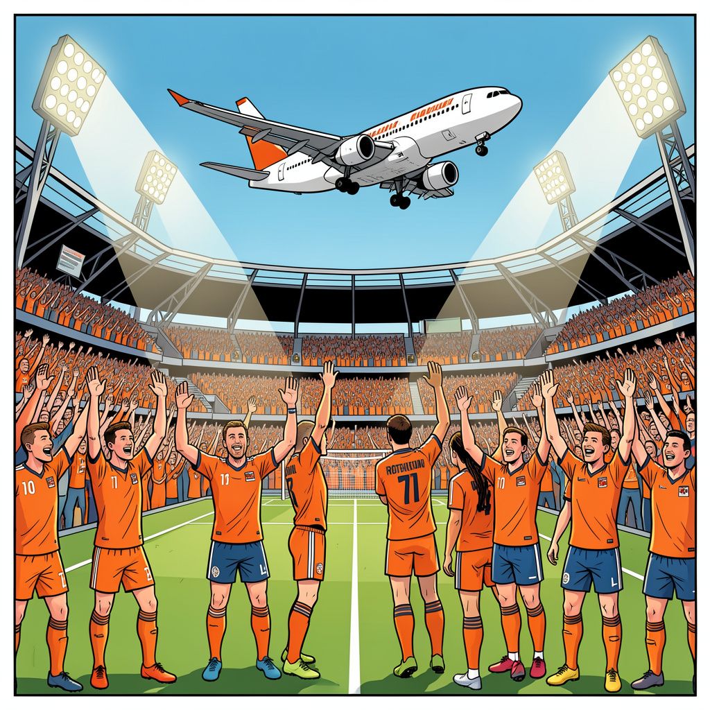 Oranje zwaaит woensdag af vanuit De Kuip: dit is je laatste kans om Nederland thuis te zien voor het WK