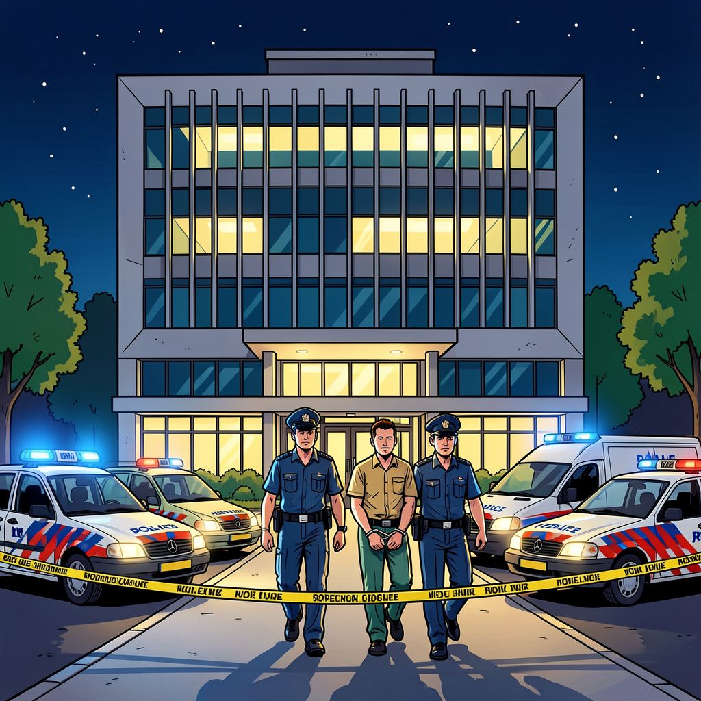 Dode en twee verdachten na steek- en schietincident in bedrijfspand Heerhugowaard