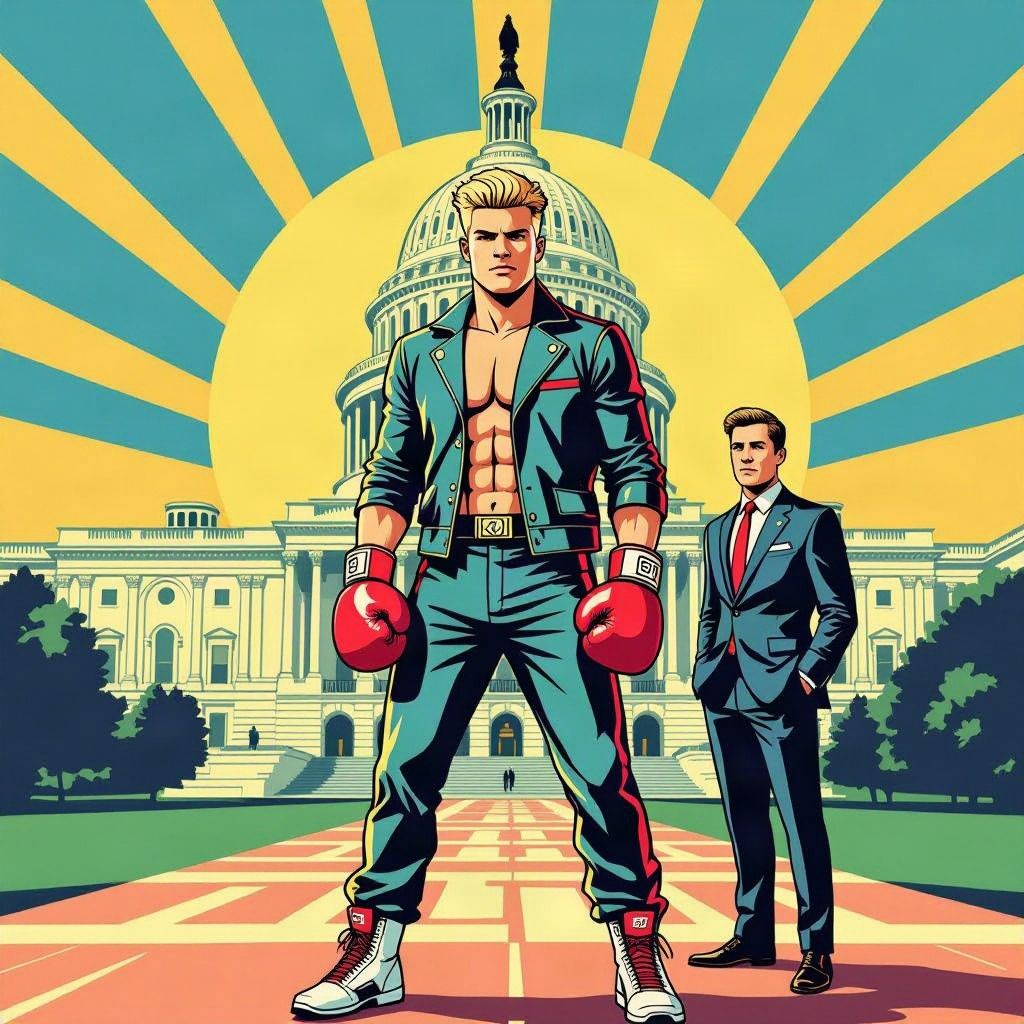 Bokser Jake Paul slaat hard terug na boze reacties op zijn politieke trip naar Washington.