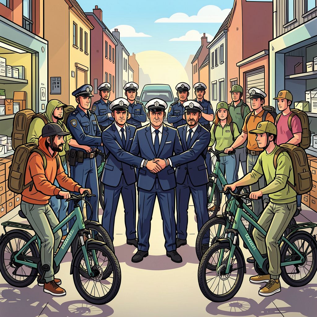 De politie maakt een einde aan een Gelderse drugslijn en pakt zeventien verdachten op.