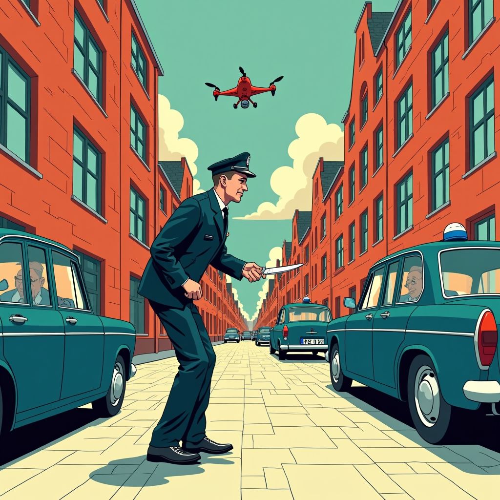 Een 78-jarige man valt politieagenten aan met een mes na simpele burenruzie in Amsterdam-Oost