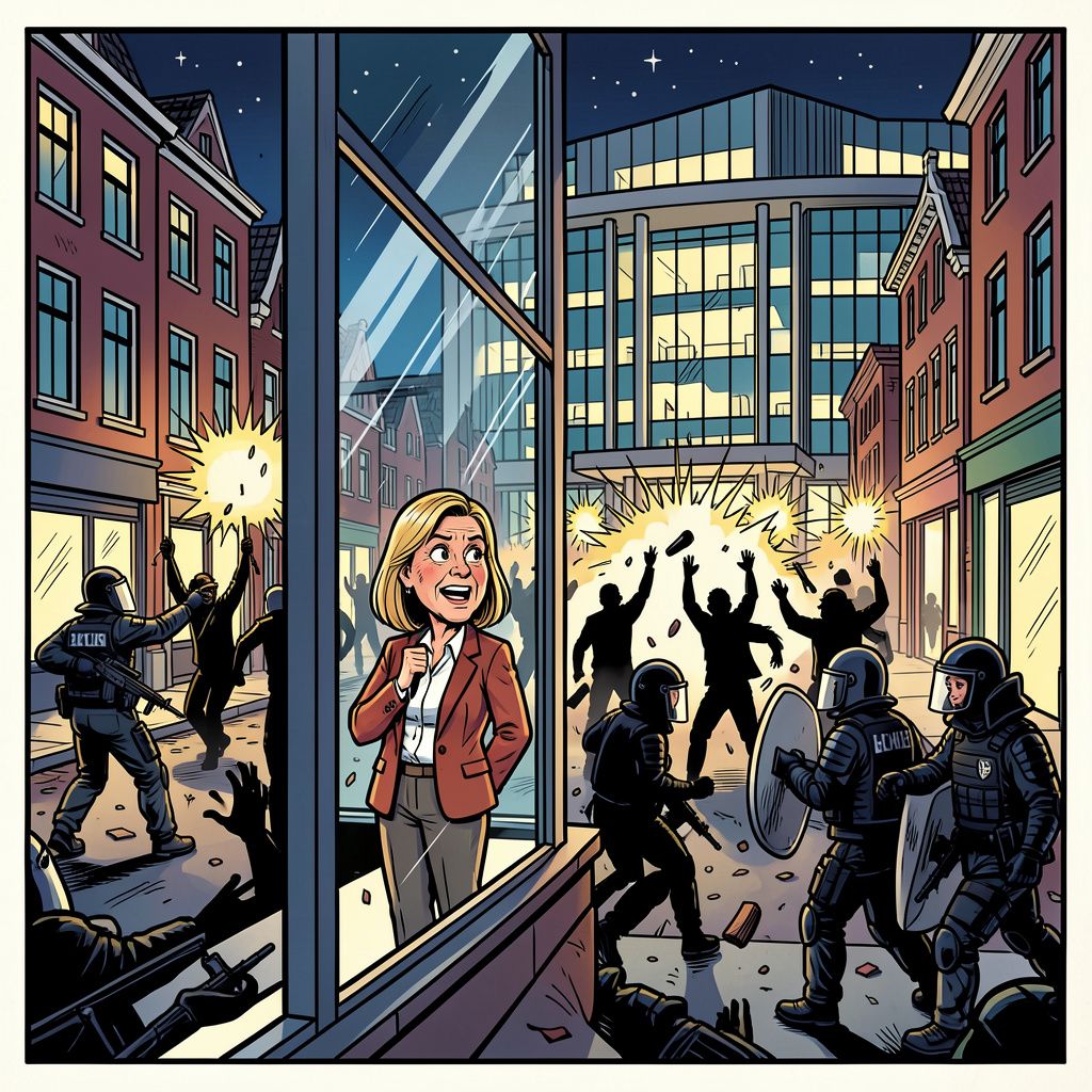 De spanning in Floradorp stijgt opnieuw na een streng verbod op het vreugdevuur.