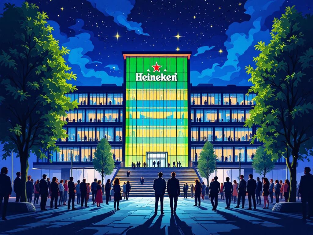 Heineken schrapt een kwart van alle banen op Amsterdams hoofdkantoor