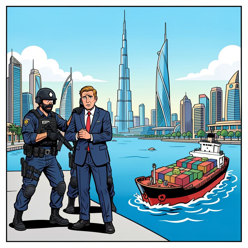 De politie pakt de grootste ondergrondse bankier van Taghi en Bolle Jos op in Dubai.