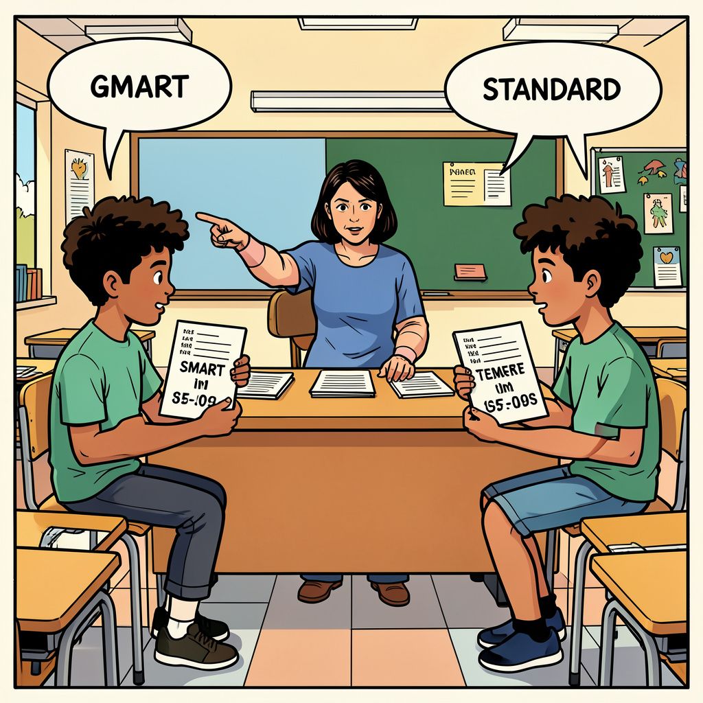 Wie toevallig in een slimme klas zit krijgt onbewust een lager schooladvies.