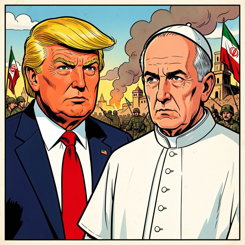 Trump weigert excuses aan paus Leo XIV na heftige ruzie over Iran-oorlog