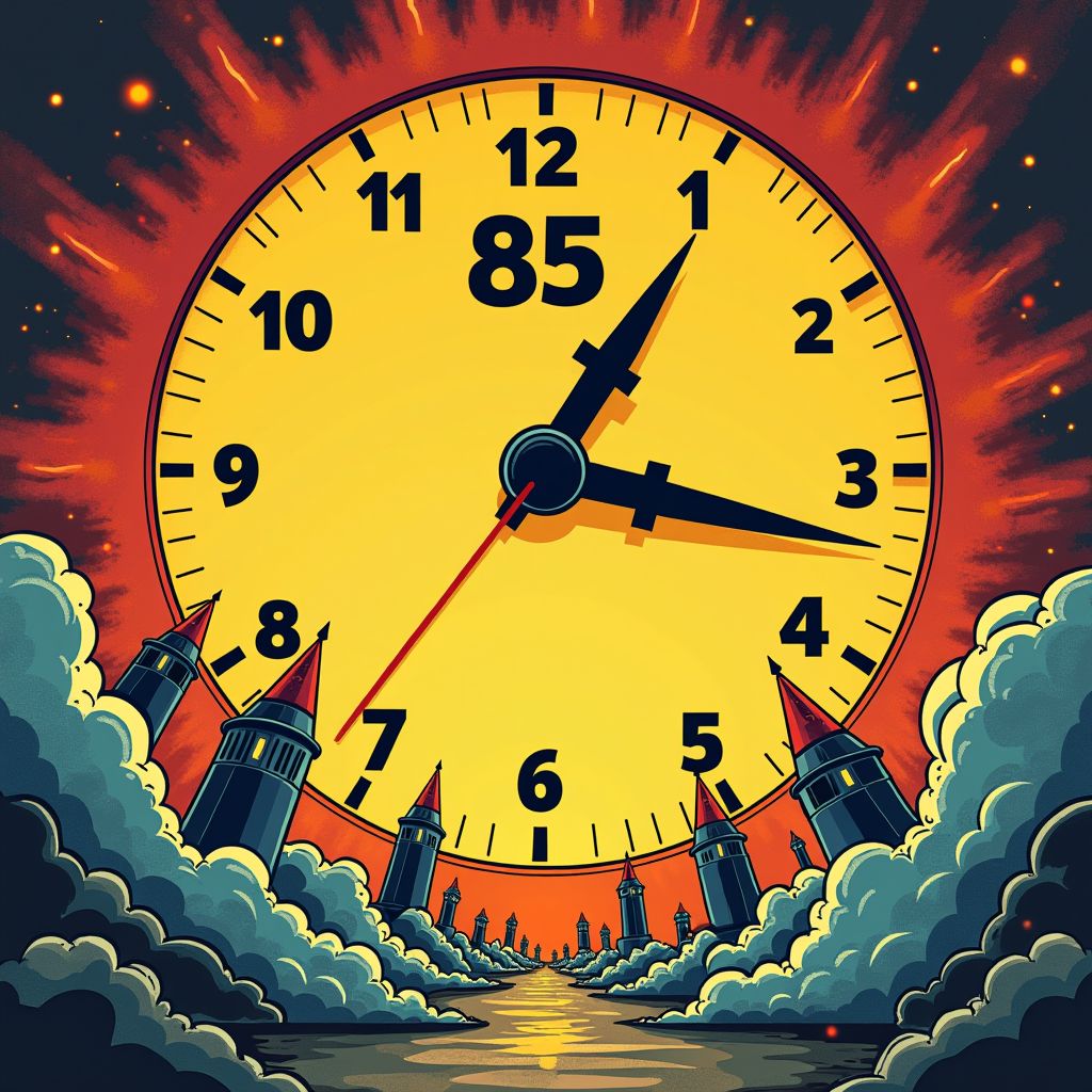 Mensheid staat nu het dichtst bij zelfvernietiging in 79 jaar volgens atoomwetenschappers