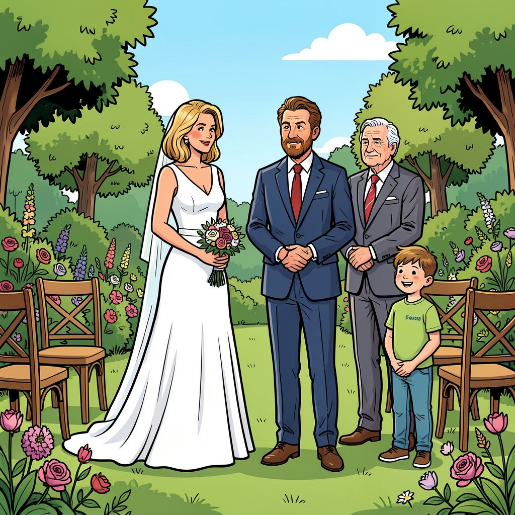 Na negen jaar verloving geeft Roxeanne Hazes vandaag het jawoord aan haar Erik.