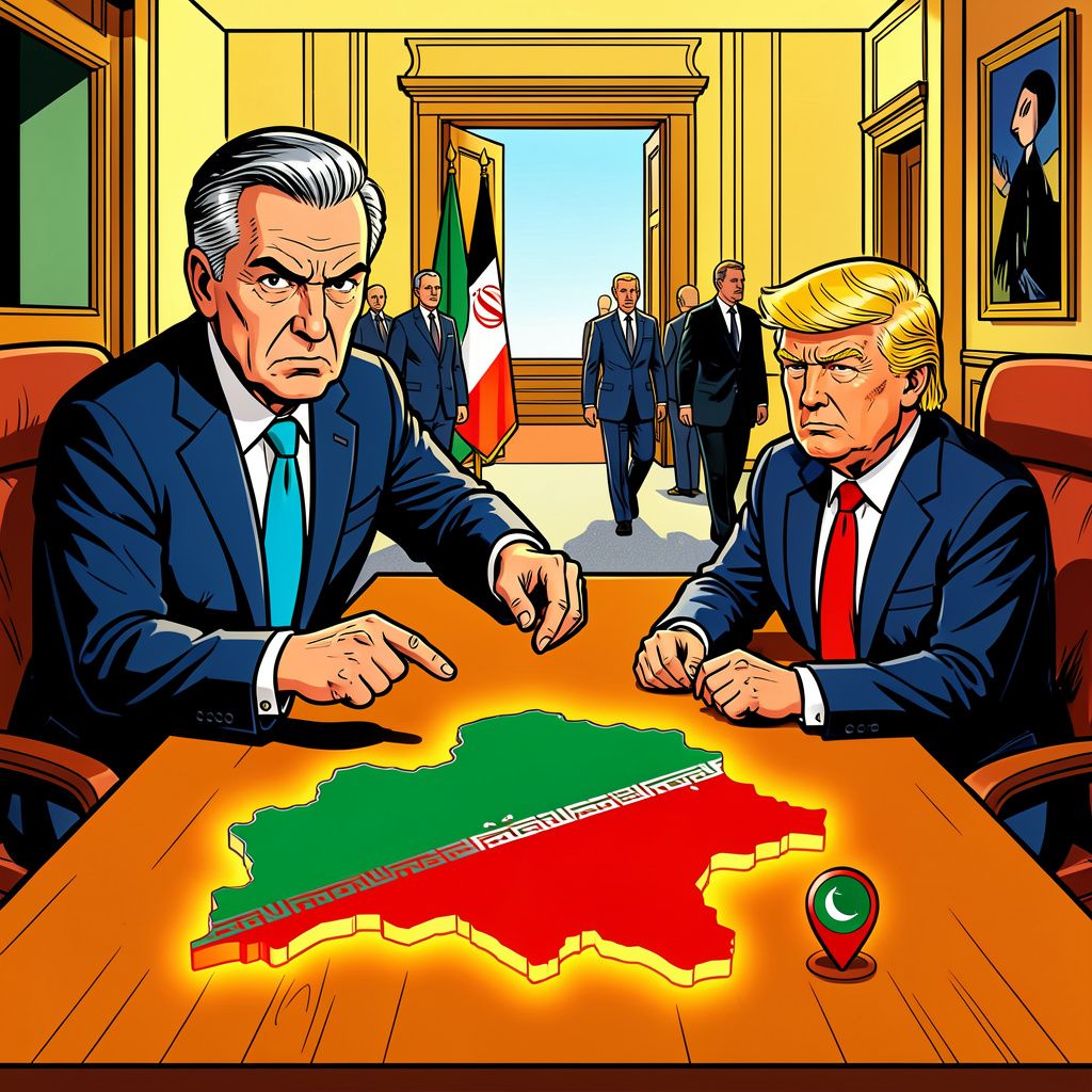 Duitse bondskanselier noemt Trump 'vernederd' door Iran in onderhandelingen