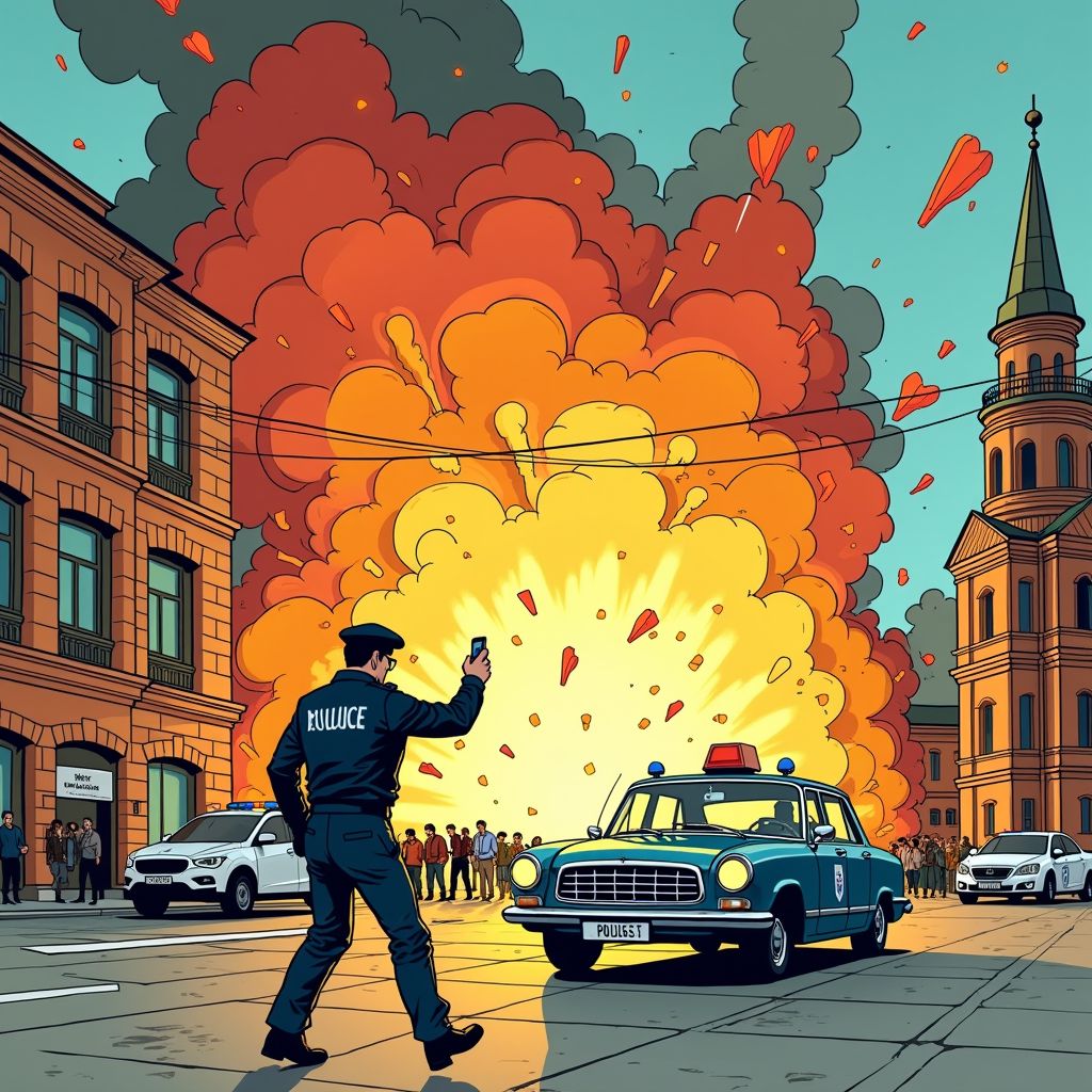 Explosie bij Moskous treinstation doodt politieagent op vierde verjaardag Oekraïne-oorlog