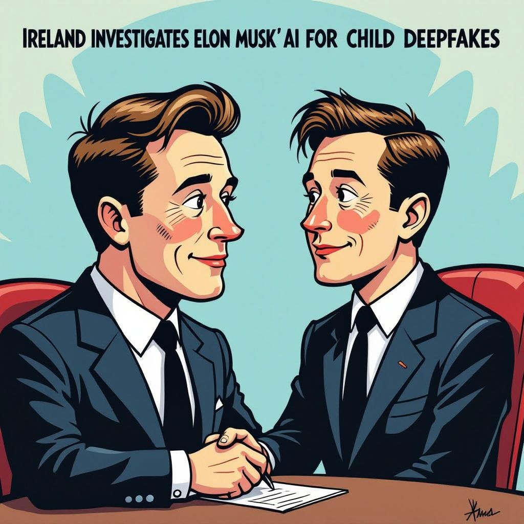 Ierland jaagt op Musk's Grok-chatbot vanwege seksuele deepfakes van kinderen