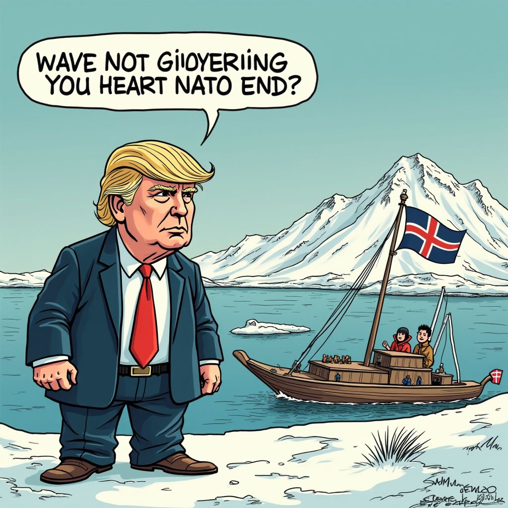 Europa waarschuwt dat Amerikaanse overname van Groenland het einde van NAVO betekent