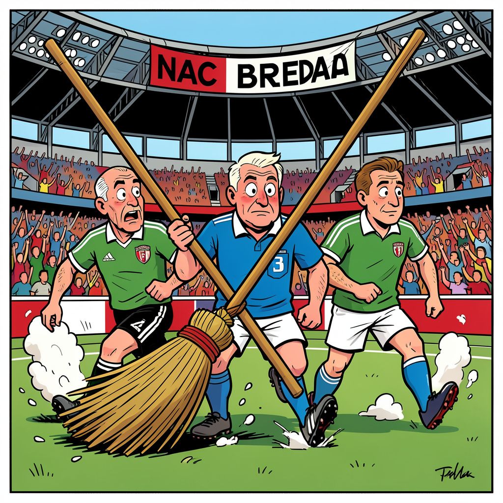 NAC Breda zet de bezem door de technische staf na pijnlijke degradatie