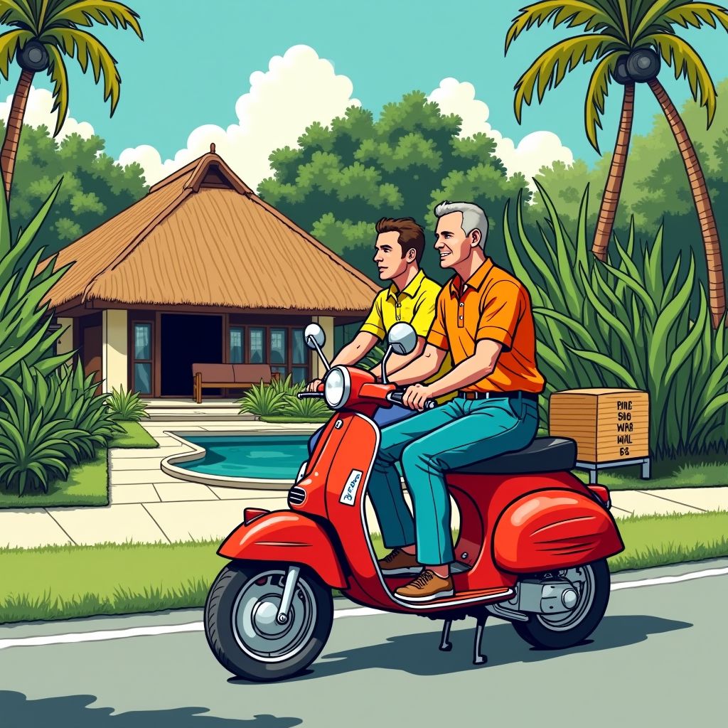 Nederlandse toerist Rene Pouw (49) sterft na gerichte mesaanval op Bali terwijl twee daders nog voortvluchtig zijn