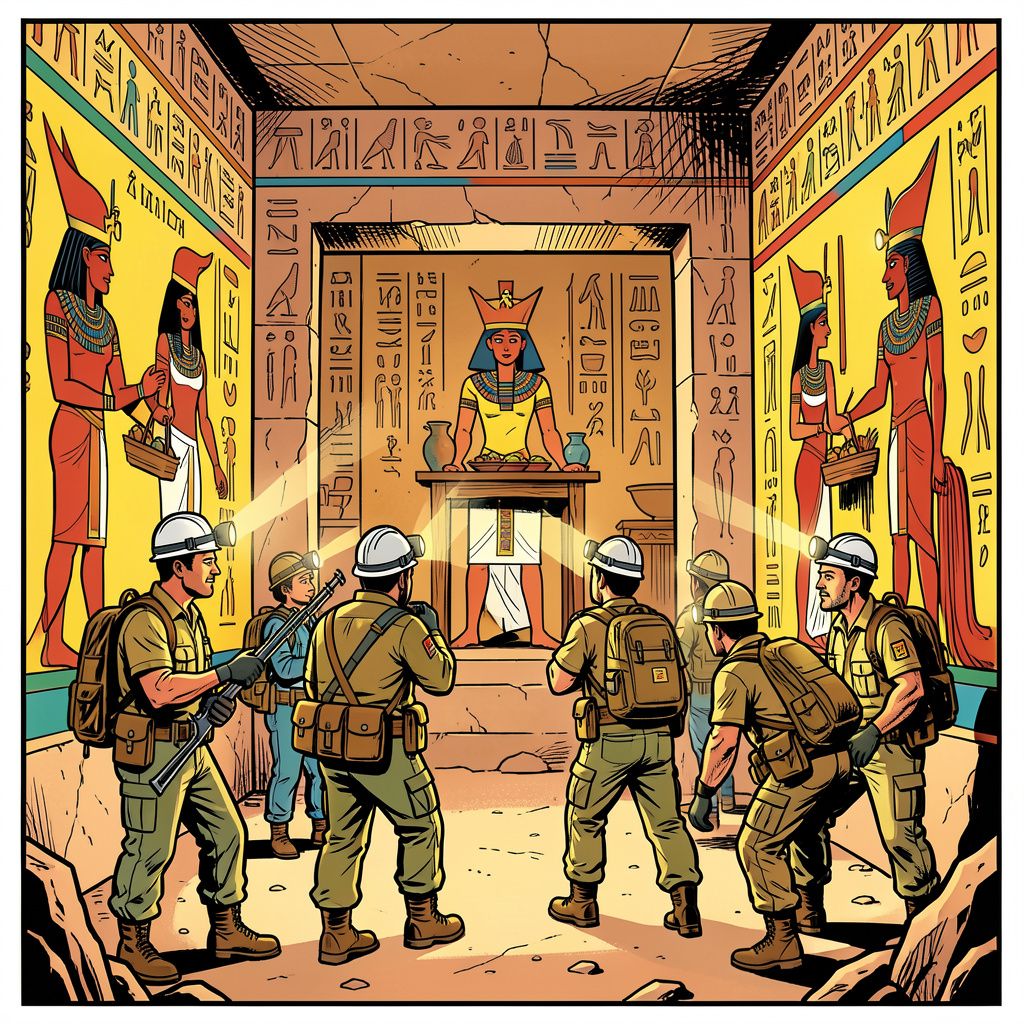 Leidse archeologen ontdekken deze week een drieduizend jaar oud elitegraf in het Egyptische Luxor.