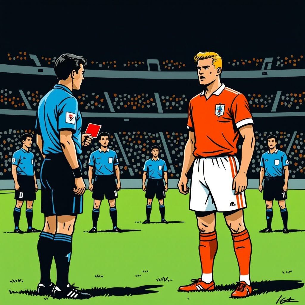 Guus Til pakt rood maar speelt gewoon tegen Japan op het WK