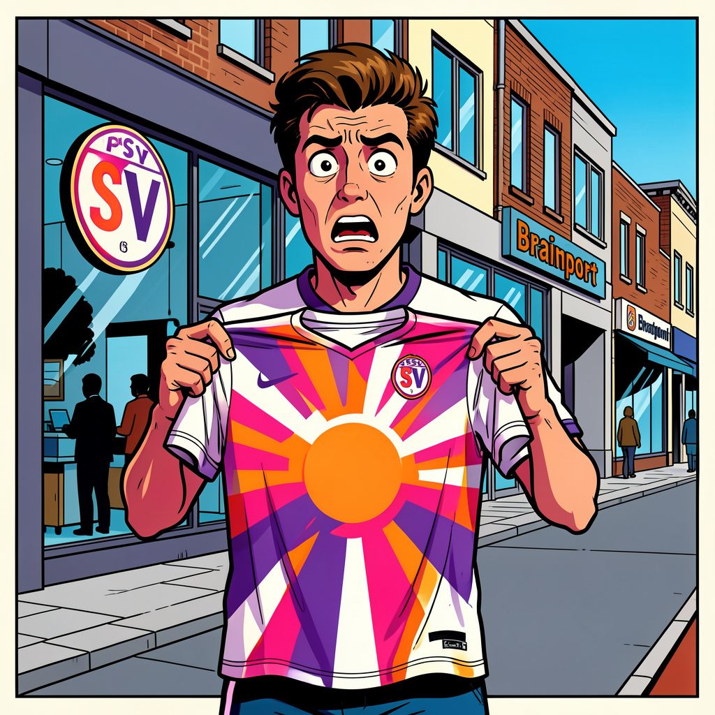 psv-fans in shock: is dit écht het nieuwe uitshirt of een mislukte grap?