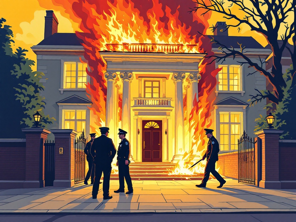 Brand bij woning Britse premier Keir Starmer: Antiterreurpolitie start onderzoek