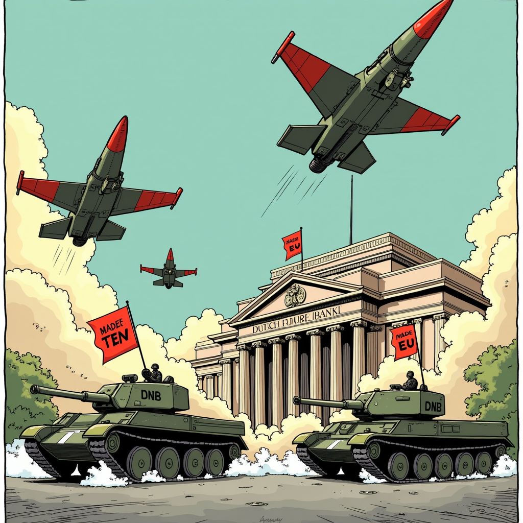 Nederland koopt 80% van zijn defensiemateriaal in het buitenland en dat wordt een groot probleem