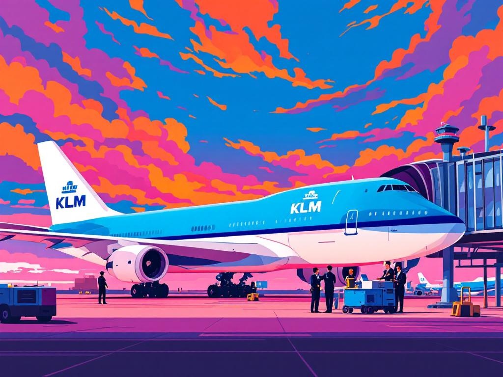 KLM blijft kalm: Geen extra vluchten geannuleerd ondanks spanningen in Midden-Oosten