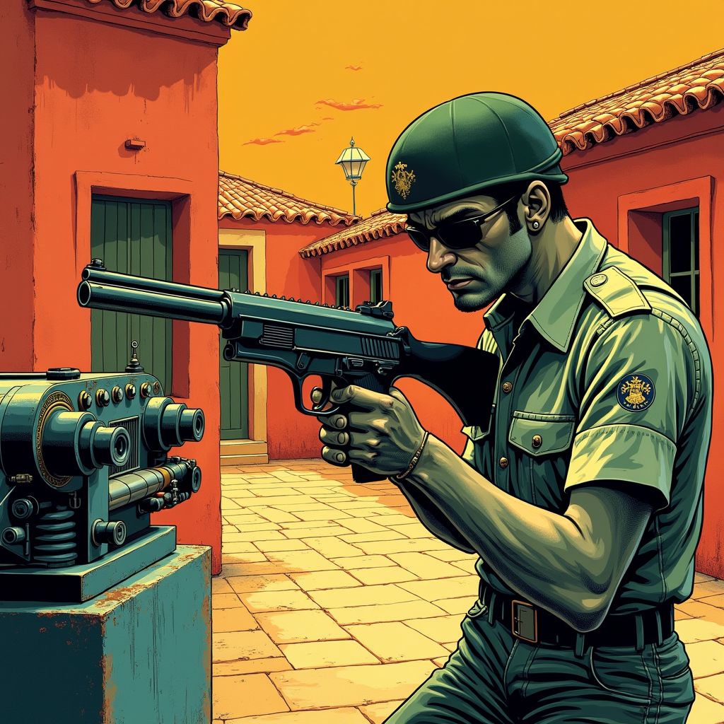 Ex-militair bouwt Spaanse villa om tot wapenfabriek en verkoopt moorddadige pistolen via darkweb