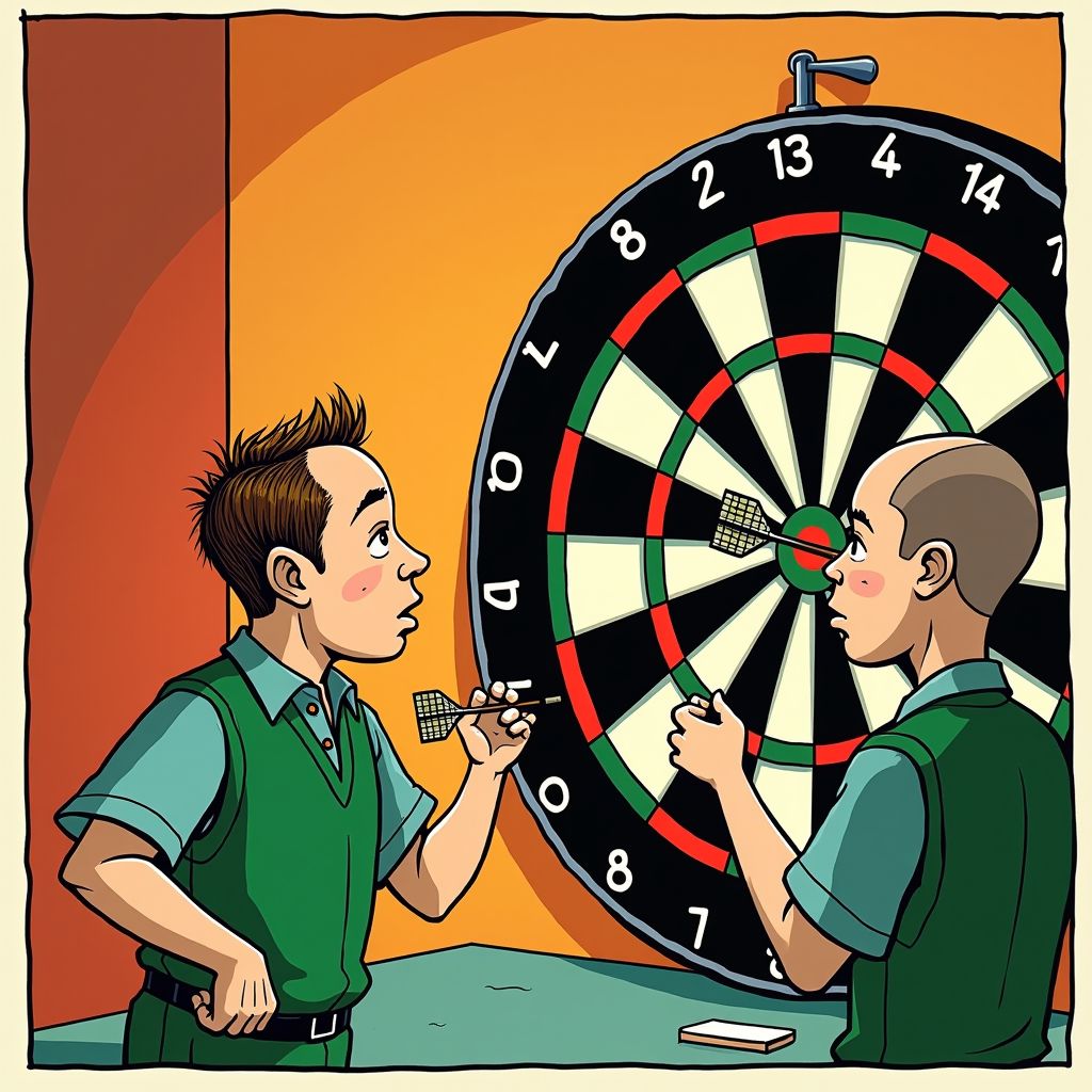 Van Gerwen verrast met spectaculaire comeback tegen Aspinall in Saoedi-Arabië