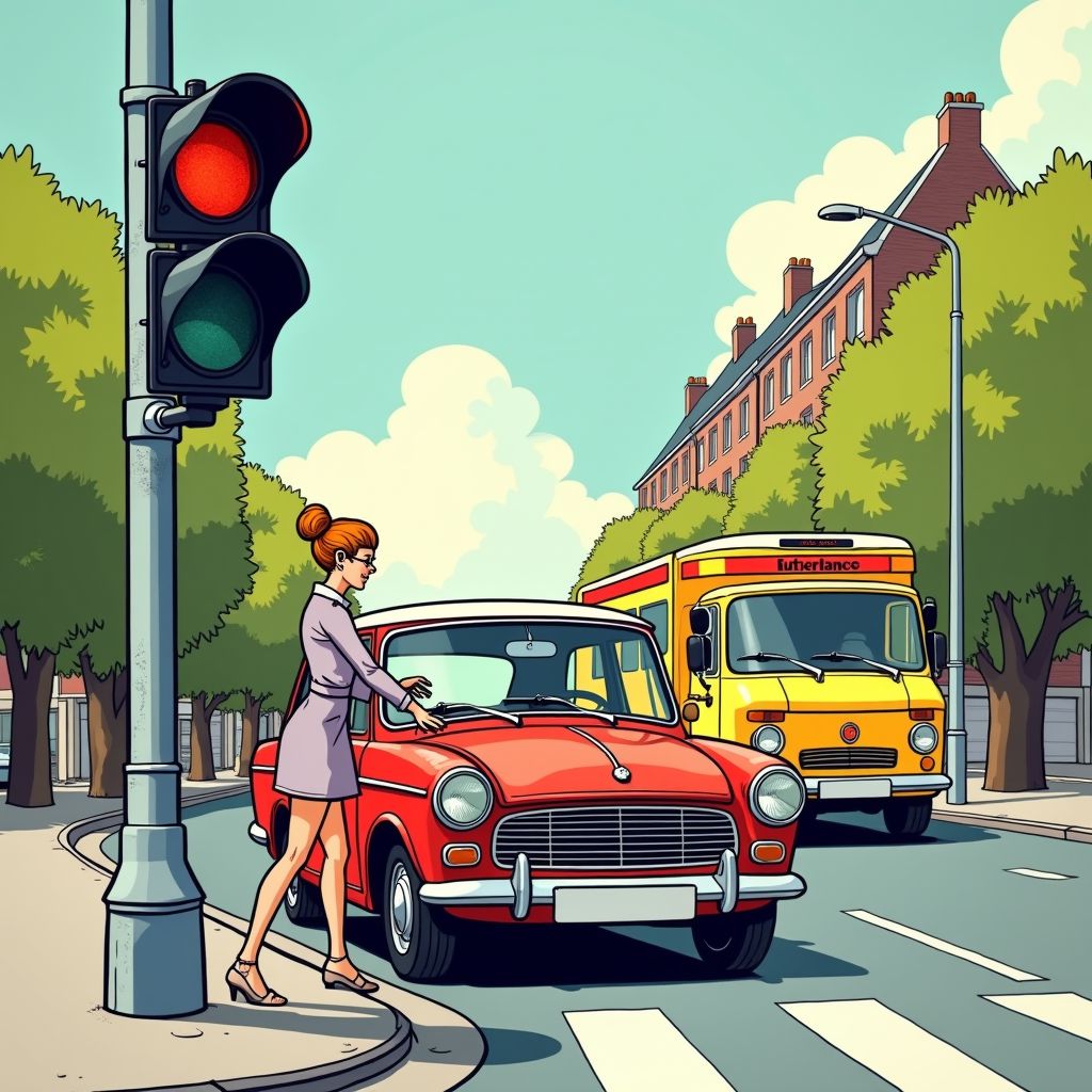 Vrouw rijdt verkeerslicht helemaal uit de grond na onwelwording in Oss