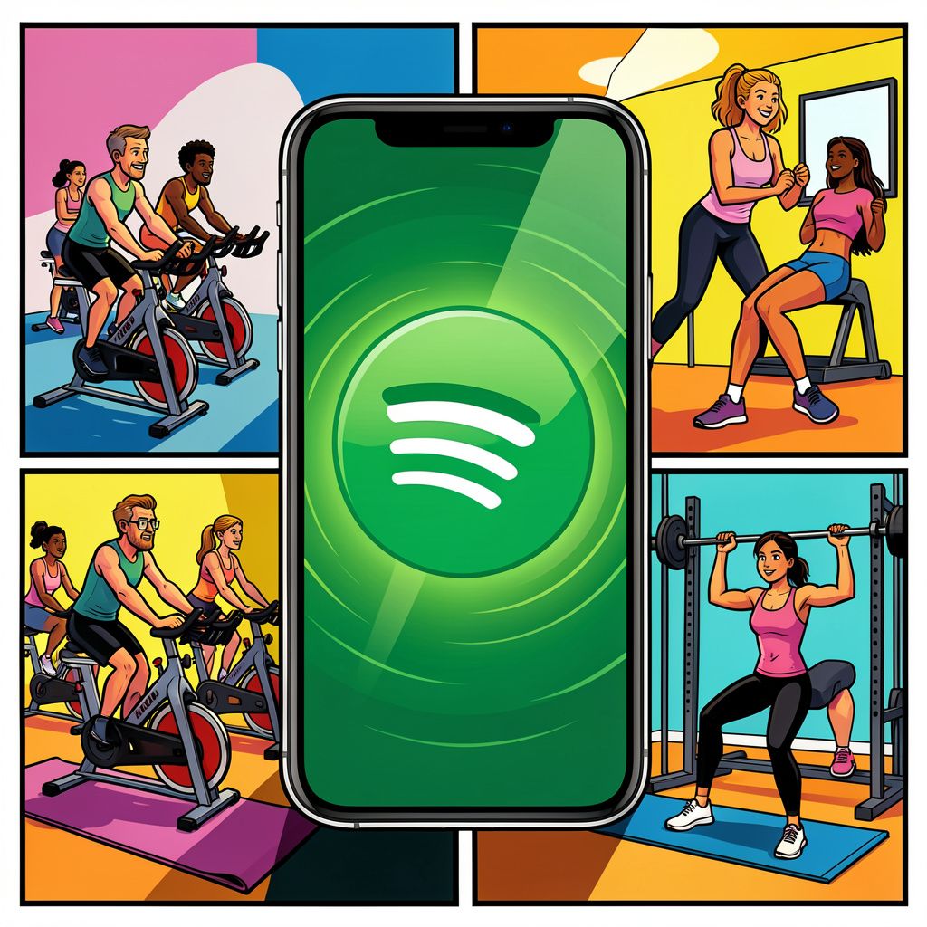 Spotify wordt jouw nieuwe sportschool met meer dan 1400 Peloton-lessen