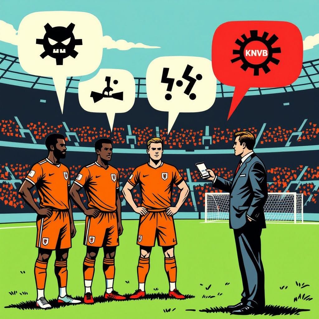 Oranje-spelers krijgen online bagger over zich heen na gemiste penalty's en de KNVB grijpt nu hard in.