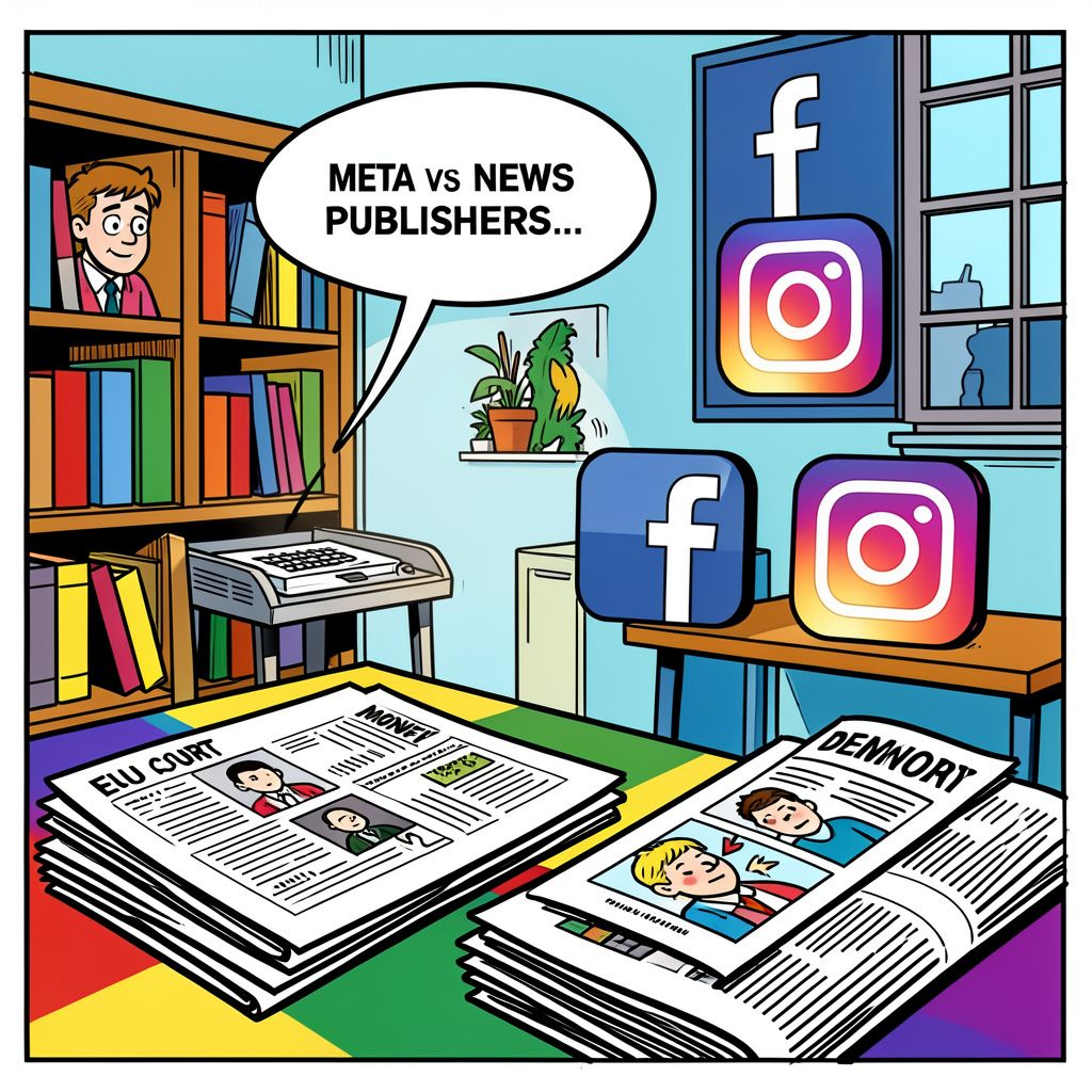 Meta verliest rechtszaak: uitgevers kunnen nu geld eisen van Facebook en Instagram