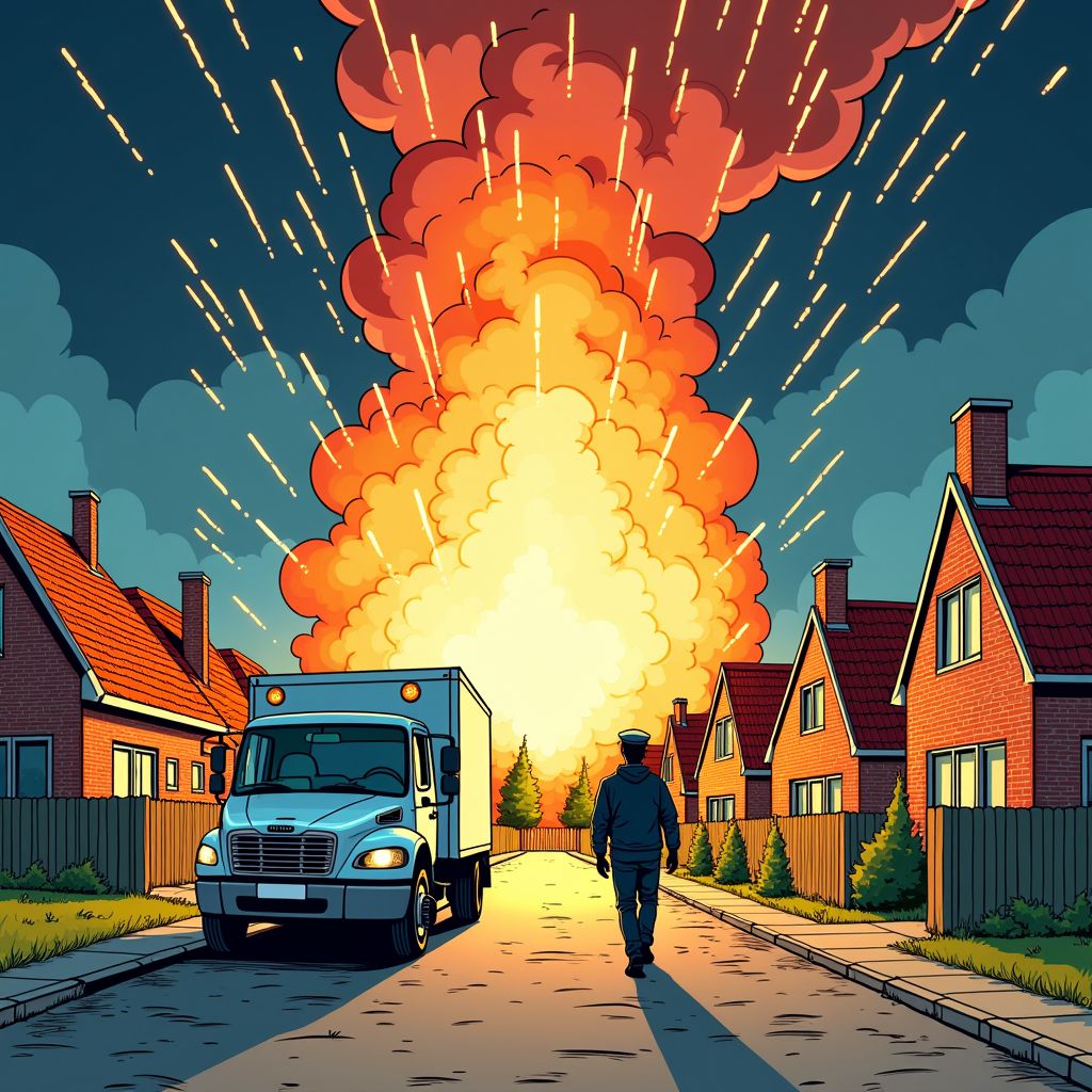 Politie ontdekt 1100 kilo illegaal vuurwerk in Weesp en ontruimt twintig woningen