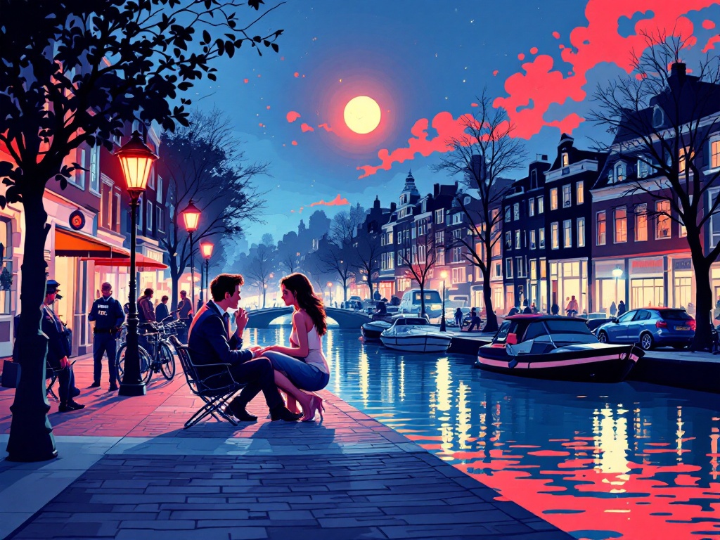Intiem Moment op Keizersgracht Onderzocht door Politie