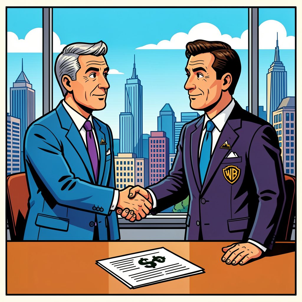 Paramount redt de megadeal met Warner Bros door een historische schikking met Amerikaanse staten.
