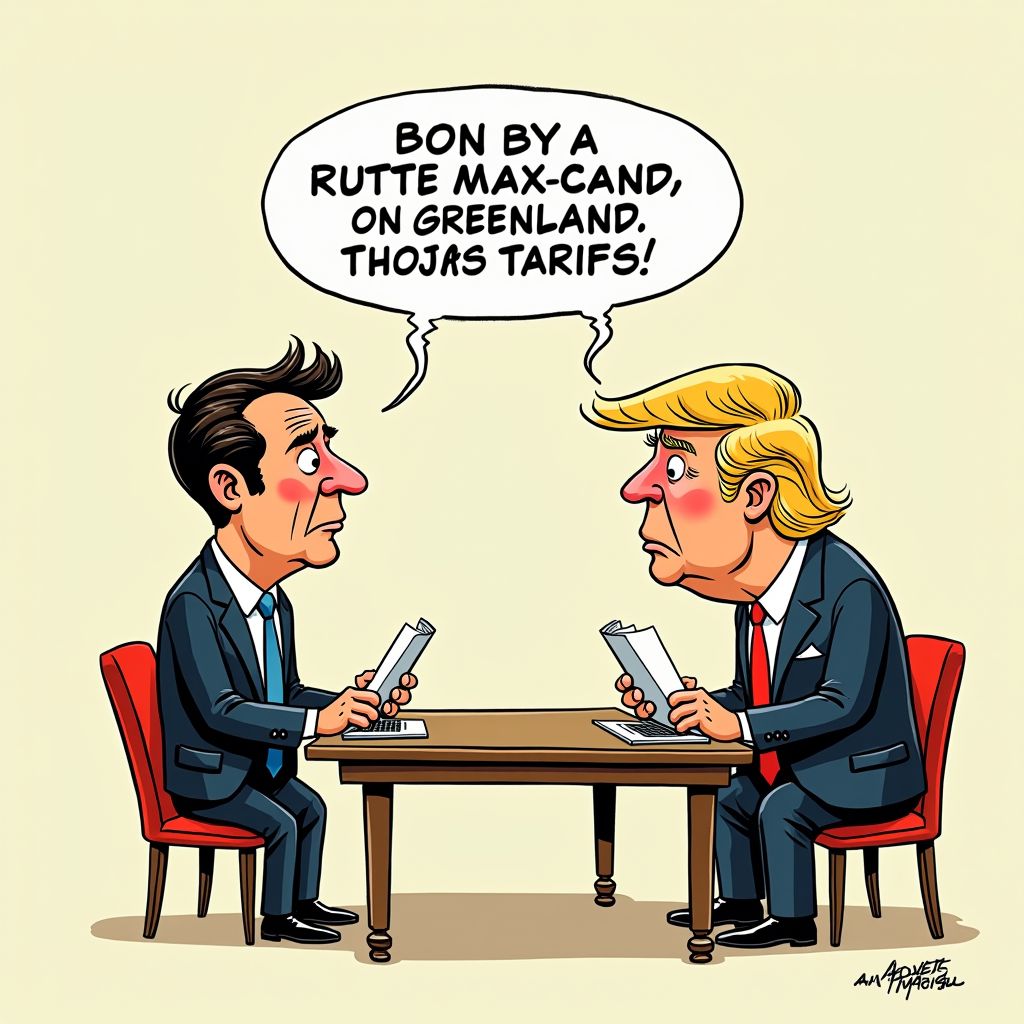 Trump deelt privéberichten van Europese leiders en dreigt met tarieven om Groenland