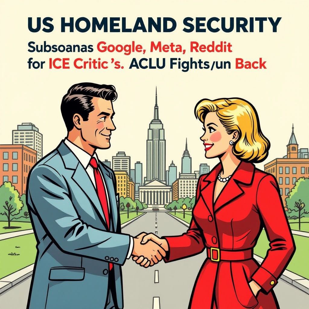 Amerikaanse overheid jaagt op critici van immigratiedienst via big tech