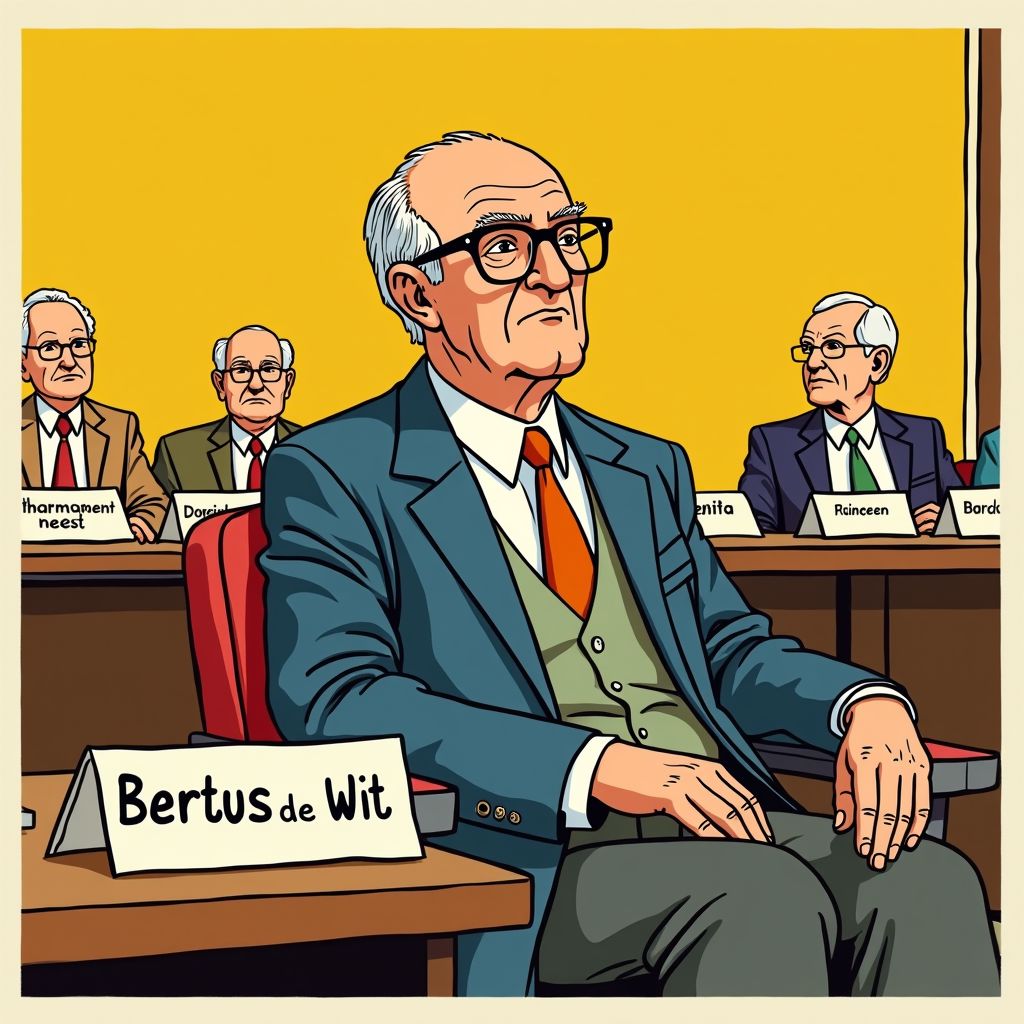 Deze 91-jarige man mist nooit een raadsvergadering in Dongen en heeft er zelfs een eigen stoel