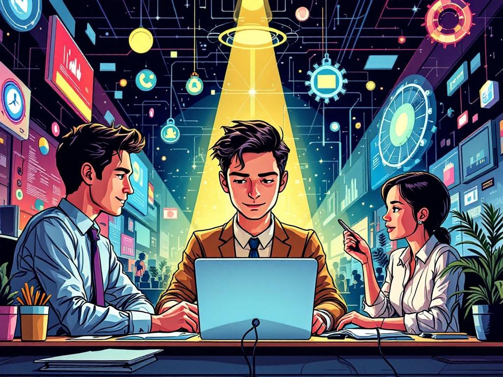 AI Ontregelt Loopbanen: Jonge Professionals in de Vuurlinie