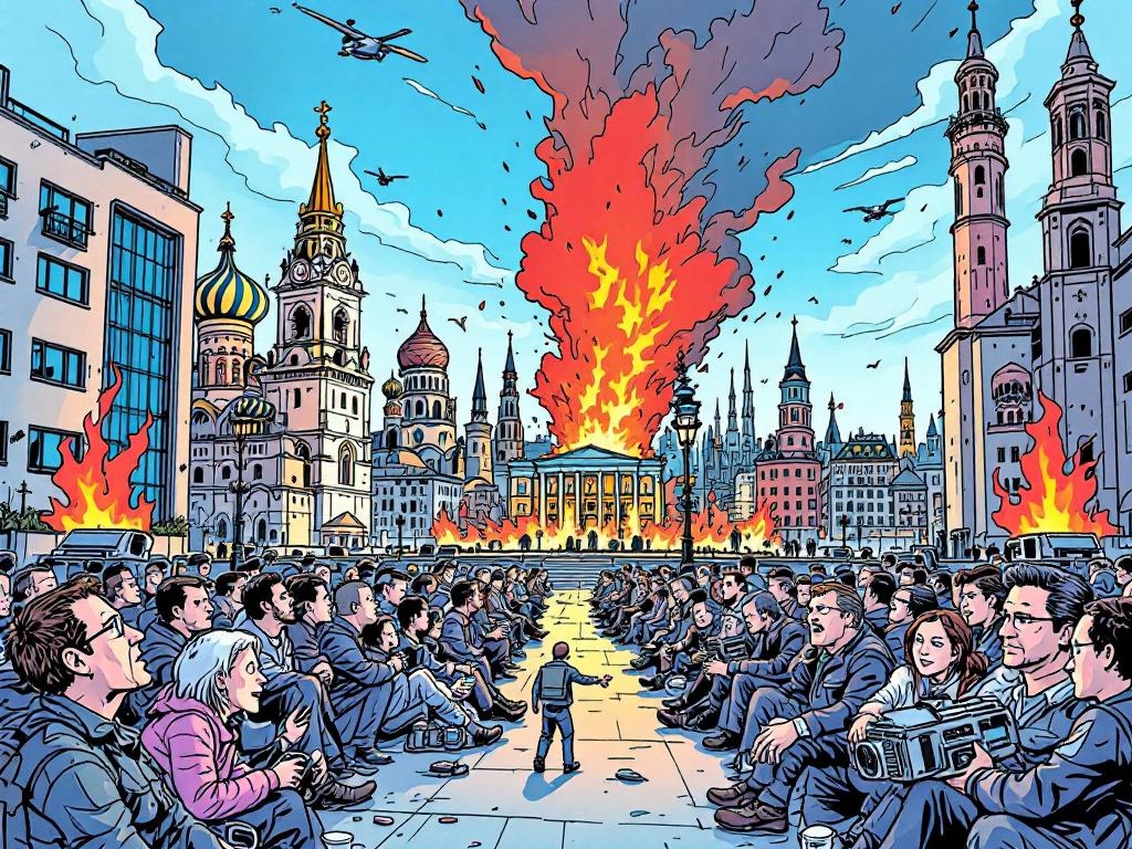 Bloedige Russische Drone-Aanval op Kiev Tijdens G7-Top: 14 Doden en een Amerikaanse Burger