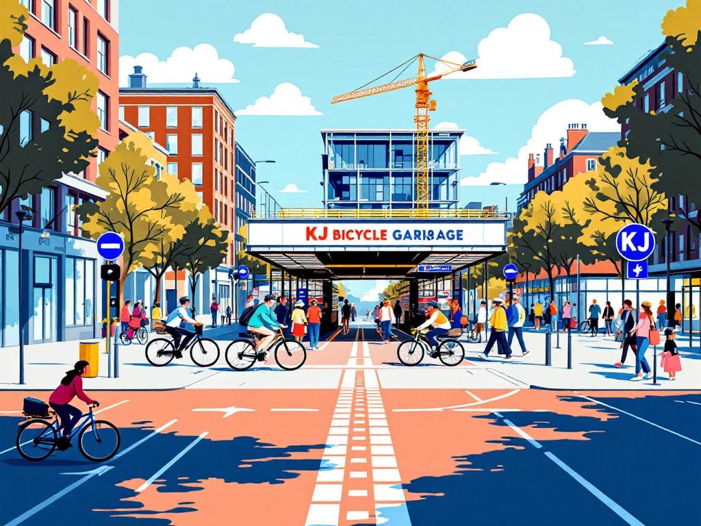 Fietsers moeten vanaf 6 november weer omfietsen naar Den Haag Centraal
