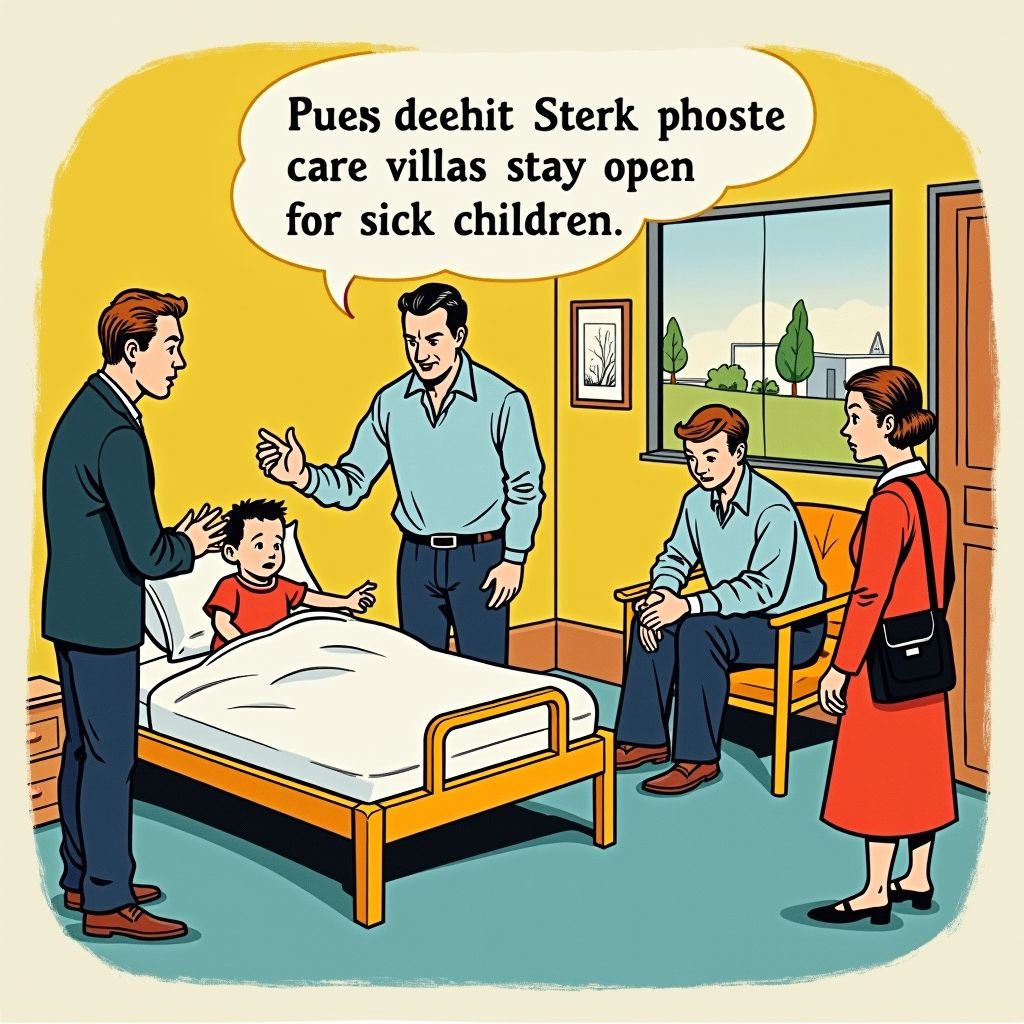 Minister belooft zorgvilla's voor zieke kinderen open te houden, maar ouders blijven ongerust