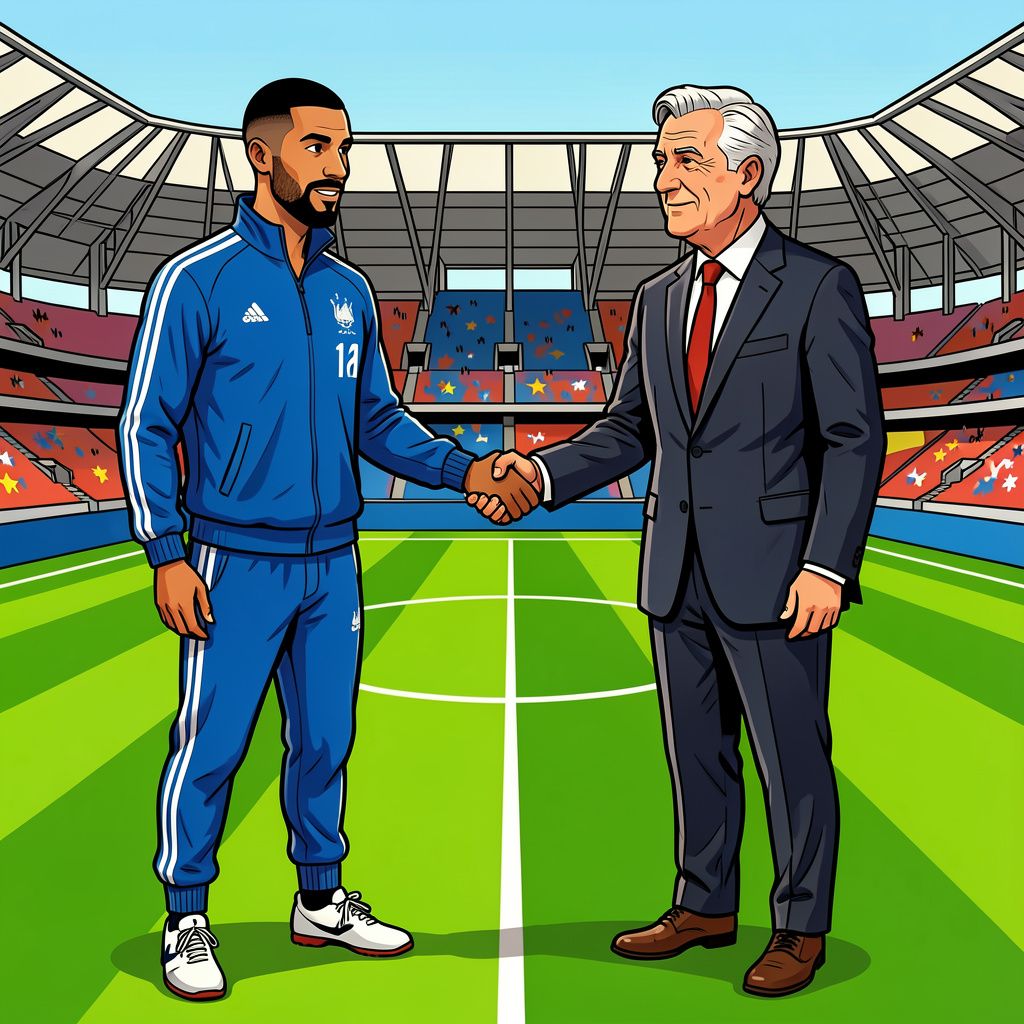 Zinédine Zidane is vanaf vandaag de nieuwe bondscoach van het Franse voetbalelftal.